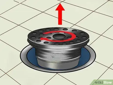 Image titled Remove a Shower Drain Step 8