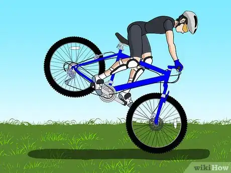 Image titled Do an Endo on a Mountain Bike Step 6