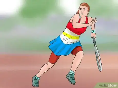 Image titled Hit a Tweener in Tennis Step 2