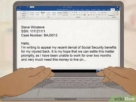 Image titled Appeal a Denial for an Application of Benefits Step 2