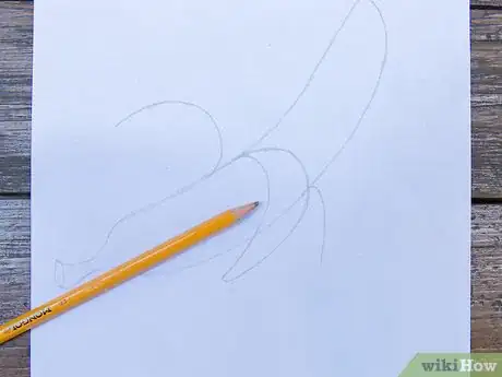 Image titled Draw a Peeled Banana Step 4