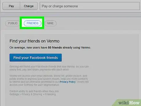 Image titled Add Friends on Venmo on a PC or Mac Step 2