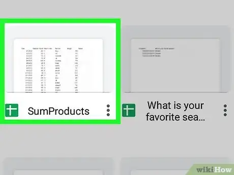 Image titled Sort by Date on Google Sheets on Android Step 2
