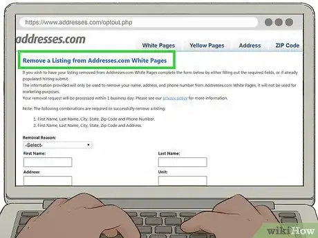 Image titled Remove Yourself from People Search Sites Step 2