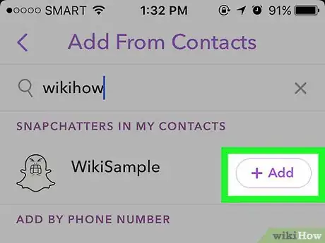 Image titled Use Quick Add on Snapchat Step 12