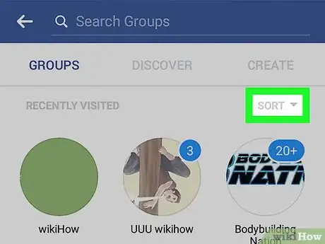 Image titled Organize Facebook Groups on Android Step 10