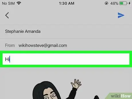 Image titled Use Bitmoji with Gmail on iPhone or iPad Step 17