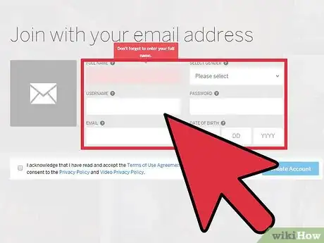 Image titled Set Up a Myspace Account Step 1
