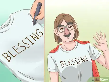 Image titled Create a Last Minute Halloween Costume Out of Household Items Step 9