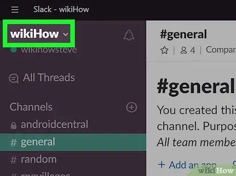 Image titled Change Your Slack Password on PC or Mac Step 2