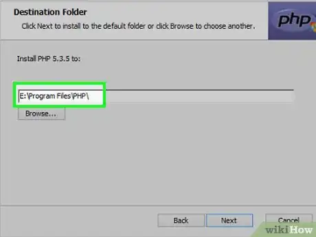 Image titled Install the PHP Engine on Your Windows PC Step 7