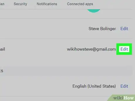 Image titled Change Your Email on Dropbox on PC or Mac Step 4