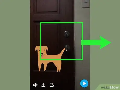 Image titled Pin Stickers to Snapchat Videos Step 8