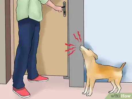 Image titled End Dog Separation Anxiety With Desensitization Step 1