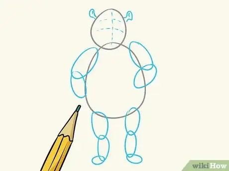 Image titled Draw Shrek Step 2