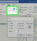 Zoom In or Out of a Microsoft Word Document