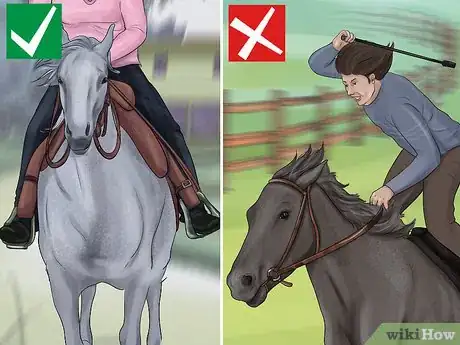 Image titled Make a Horse Move Forward Step 13