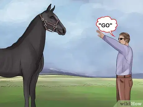 Image titled Make a Horse Move Forward Step 10