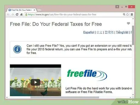 Image titled Free File Your Federal and California Income Tax Returns Step 8