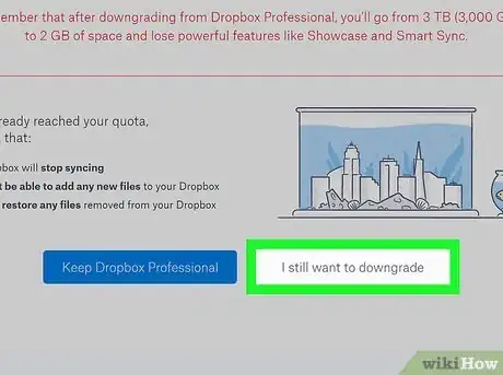 Image titled Cancel a Dropbox Account Step 8