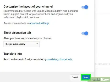 Image titled Customize Your Account on YouTube Step 7