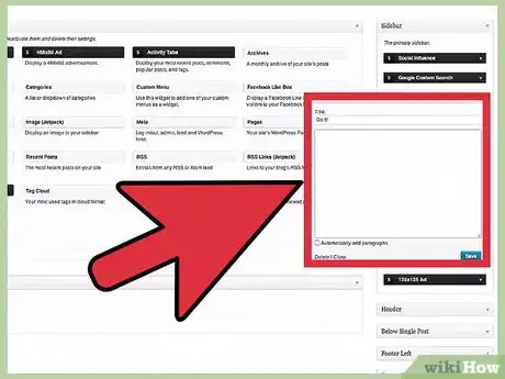 Image titled Add Twitter to a Wordpress Blog Step 4