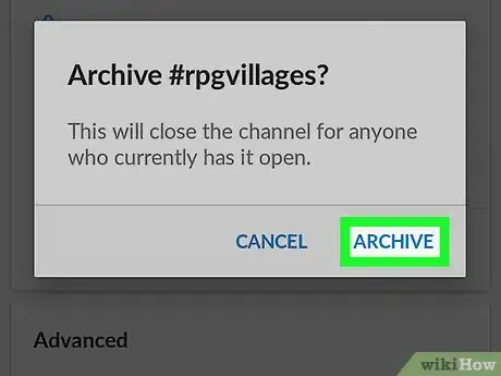 Image titled Archive a Slack Channel on Android Step 6