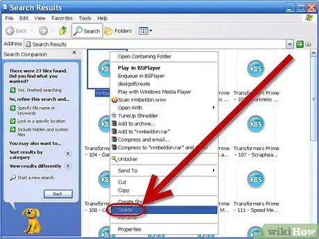 Image titled Free Up Disk Space on a Windows XP PC Step 3Bullet4