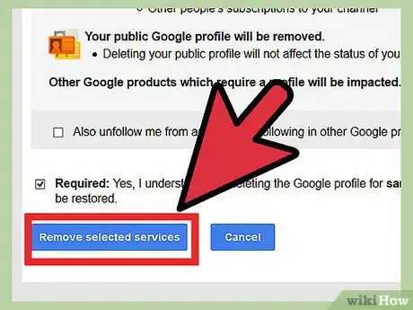 Image titled Delete a YouTube Account Step 5