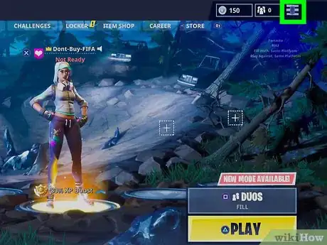 Image titled Add a PS4 Player as a Friend in Fortnite on PC Step 11