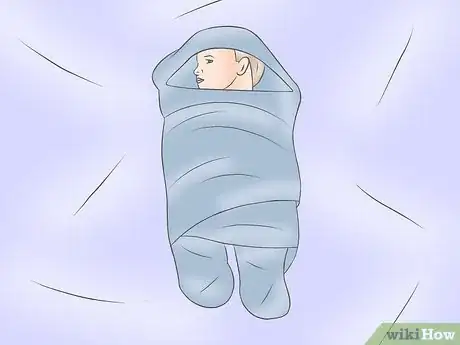Image titled Transition from Swaddling Step 7