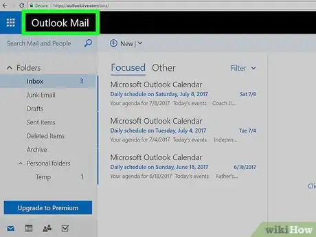 Image titled Recall an Email in Outlook Step 1