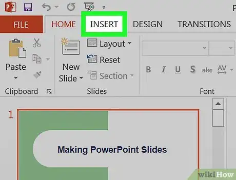 Image titled Edit the Footer on a PowerPoint Presentation on PC or Mac Step 2