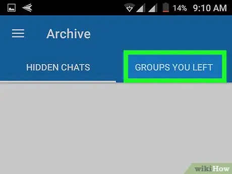 Image titled Rejoin a Group on GroupMe on Android Step 4