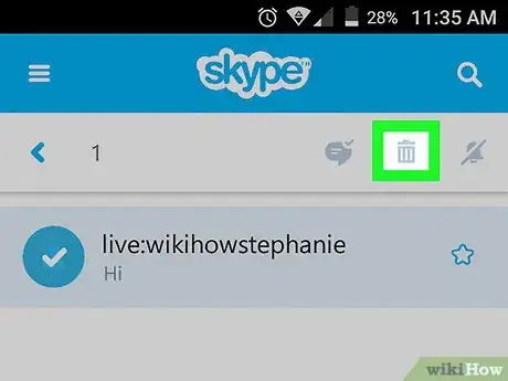 Image titled Delete Conversations on Skype on Android Step 3
