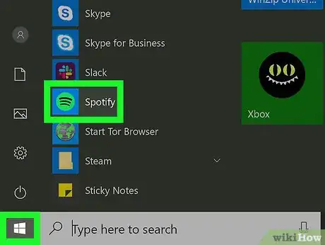 Image titled Change Your Spotify Username Step 1