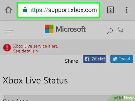 Image titled Check Xbox Live Service Status on Android Step 1
