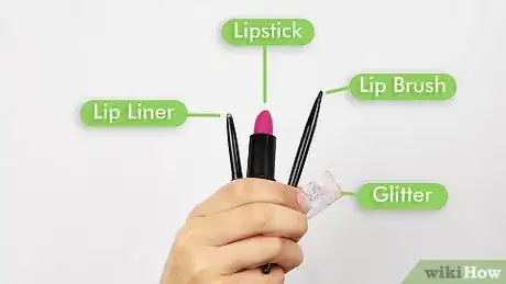 Image titled Get Glitter Lips Step 1