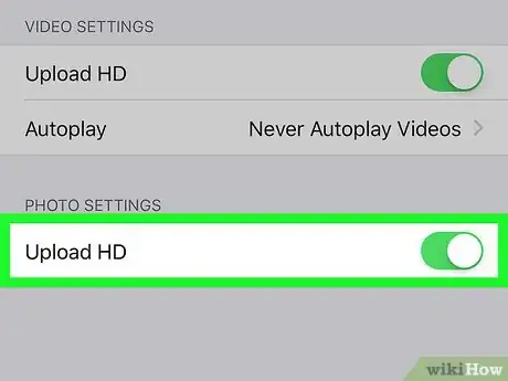 Image titled Upload High Resolution Photos to Facebook on iPhone or iPad Step 6
