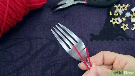 Image titled Make a Pom Pom Necklace Step 1