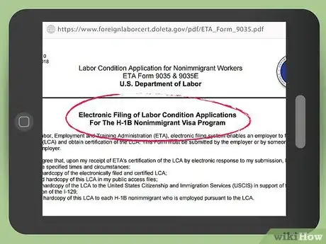 Image titled Apply for an H 1B Visa Step 7