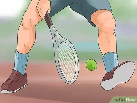 Image titled Hit a Tweener in Tennis Step 6