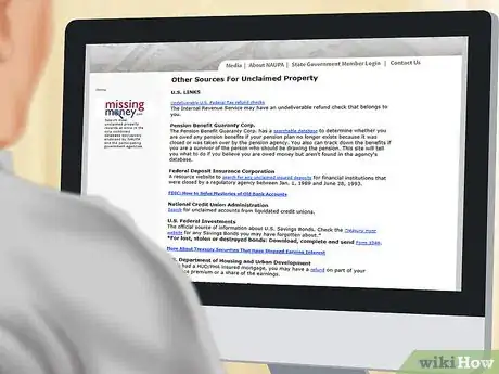 Image titled Recover Unclaimed Money From the Government Step 1