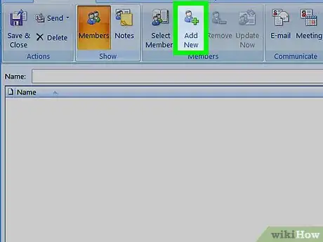 Image titled Create a Contact Group in Outlook on PC or Mac Step 5