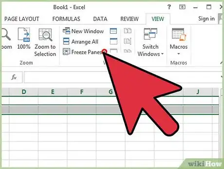 Image titled Freeze (Lock in Place) a Cell in Excel Step 3