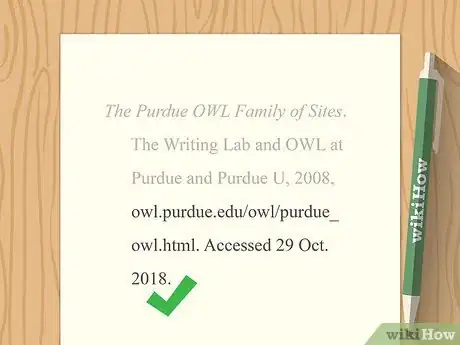Image titled Cite a Website with No Author Step 4