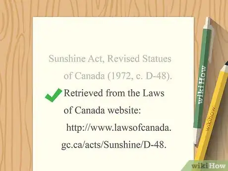 Image titled Cite an Act of Parliament Step 16
