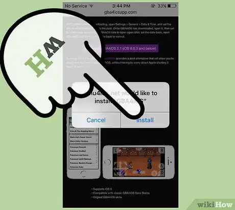 Image titled Get Pokemon on an iPhone Without Jailbreaking Step 7