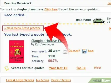 Image titled Increase Your Typing Speed With TypeRacer.Com Step 6