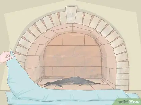 Image titled Paint a Brick Fireplace Step 2